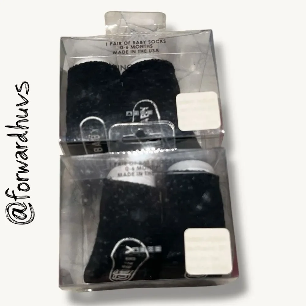 Living Royal Baby Socks Set 0–6 Months Monkeys and Cats
